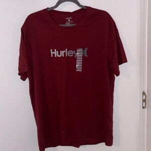 Men’s Hurley XL Matador graphic tee (red/maroon) nwt